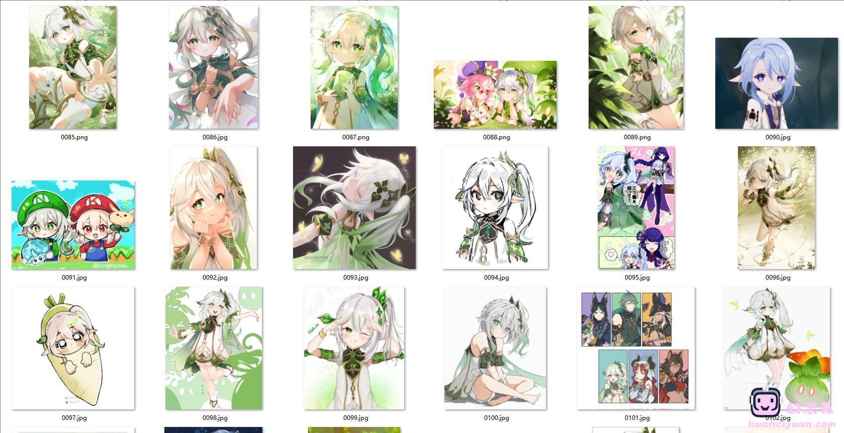 [原神]纳西妲 高清图片CG包[300P]