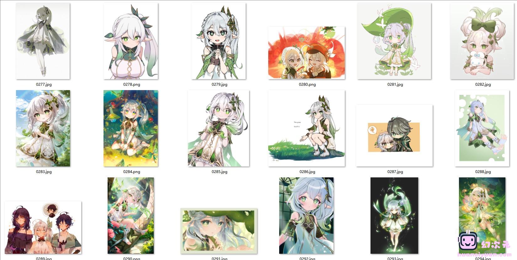 [原神]纳西妲 高清图片CG包[300P]