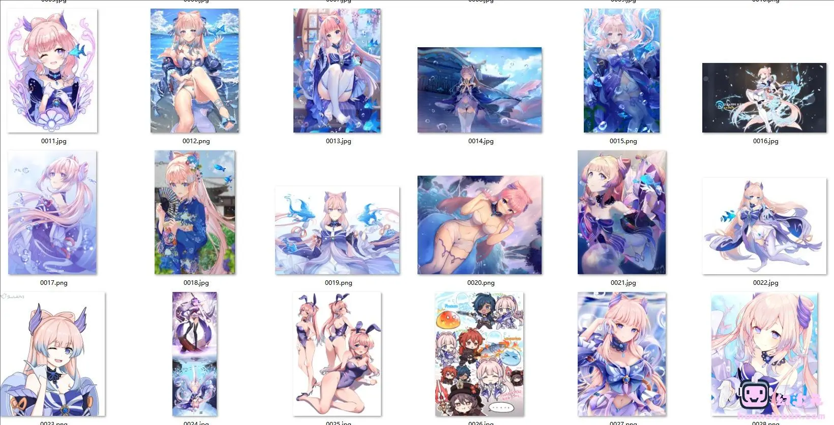 [原神]珊瑚宫心海 高清图片CG包[1100P]