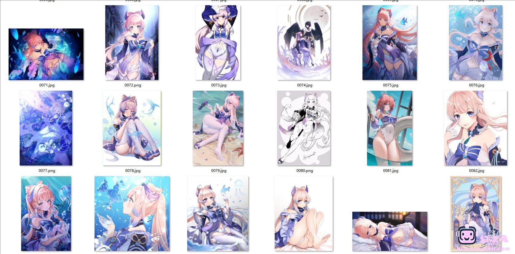 [原神]珊瑚宫心海 高清图片CG包[1100P]