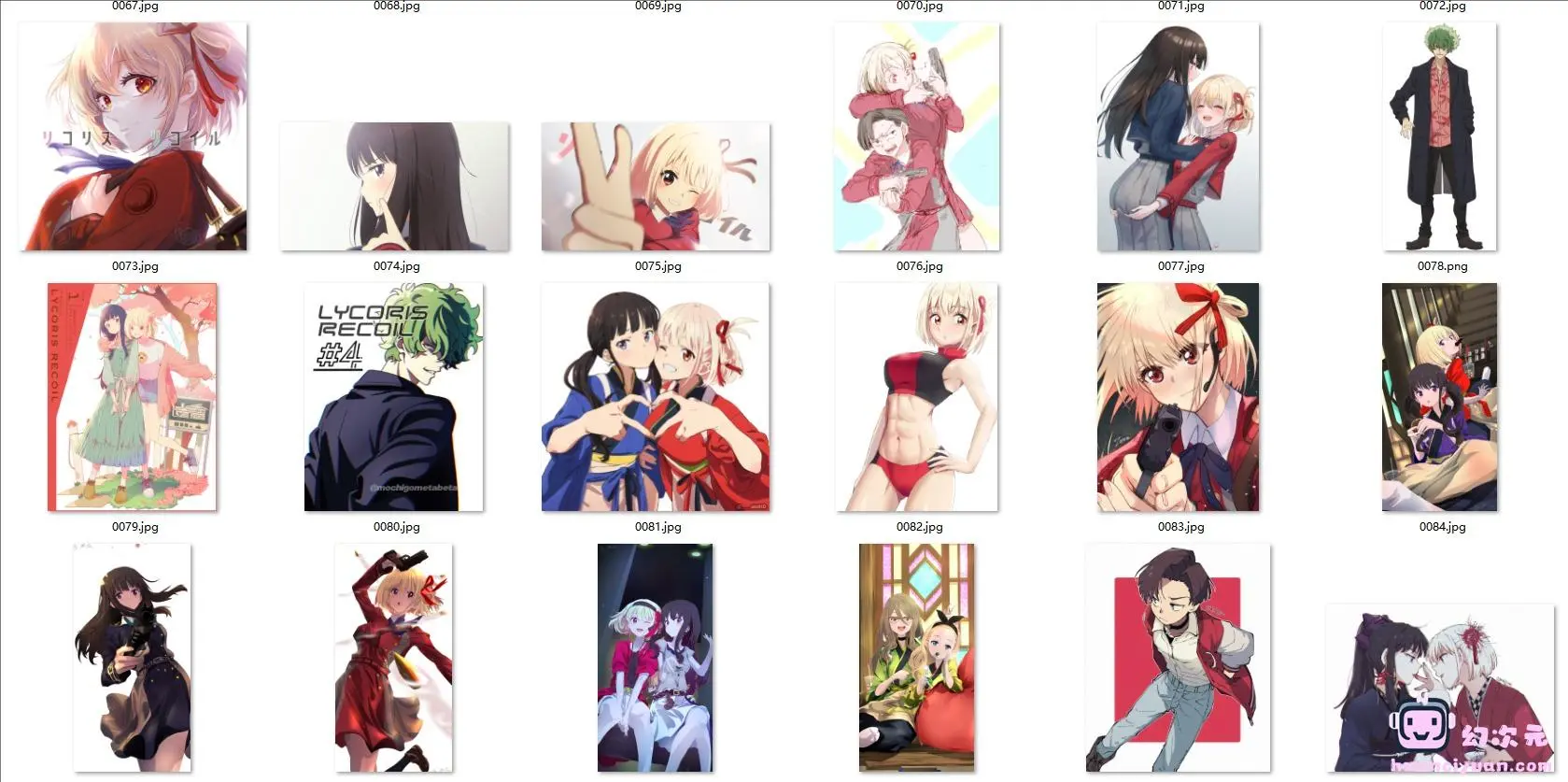 Lycoris Recoil(莉可丽丝) 图片CG包[606P]