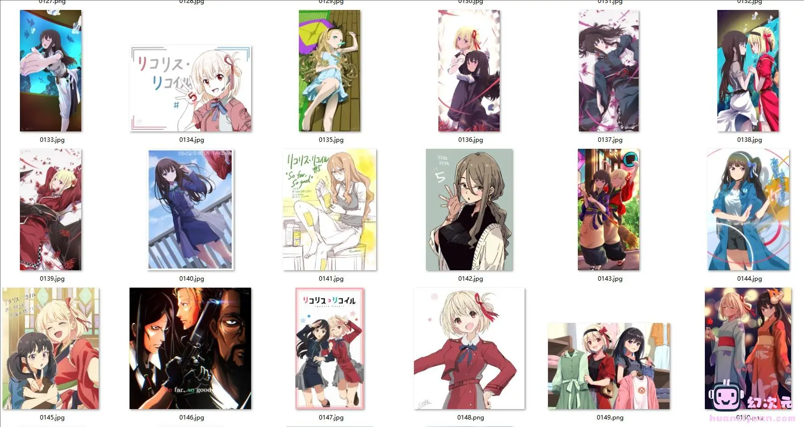 Lycoris Recoil(莉可丽丝) 图片CG包[606P]