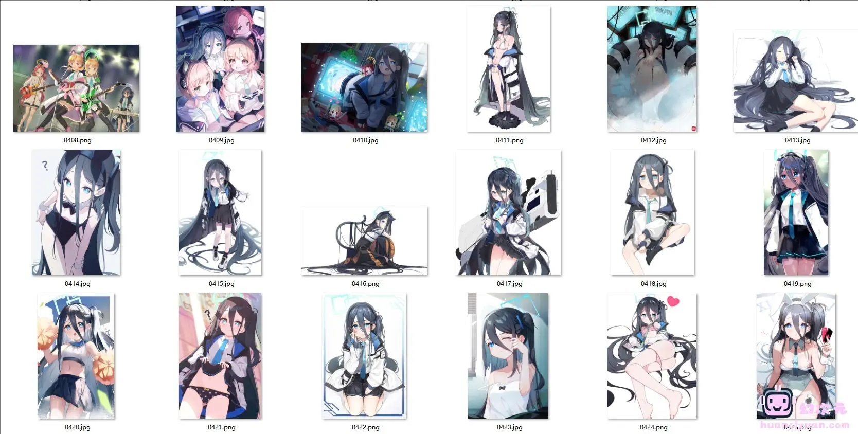 [碧蓝档案/蔚蓝档案]天童爱丽丝 高清图片CG包[493P]