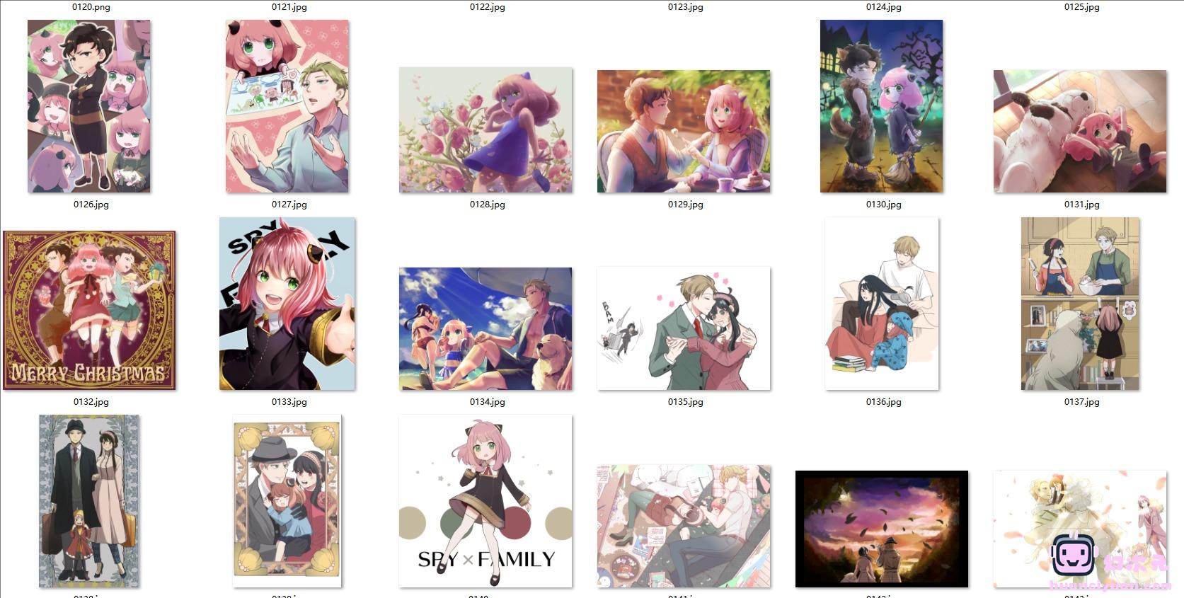 [间谍过家家]阿尼亚·福杰 高清图片CG包[1628P]