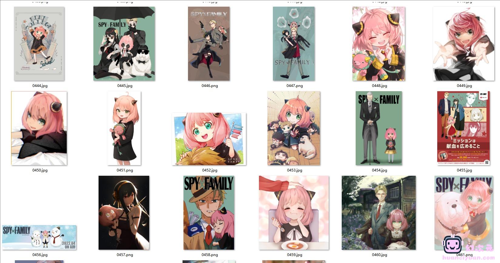 [间谍过家家]阿尼亚·福杰 高清图片CG包[1628P]