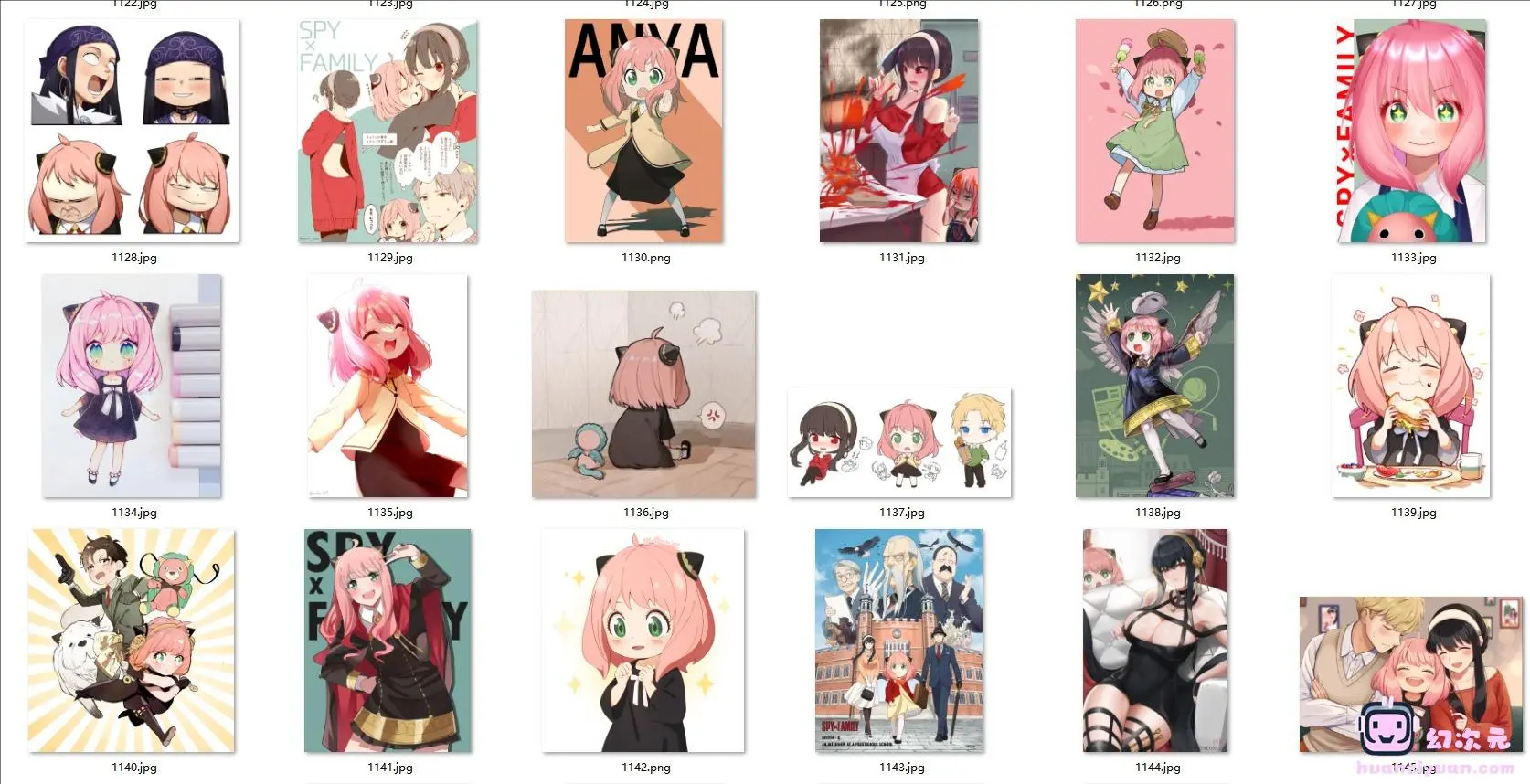 [间谍过家家]阿尼亚·福杰 高清图片CG包[1628P]