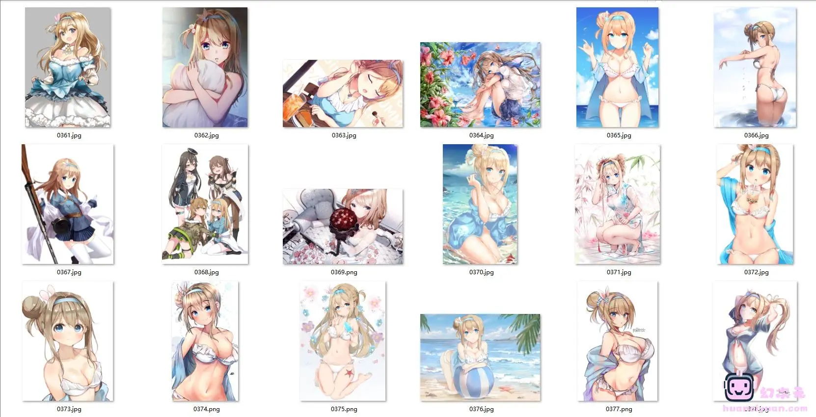 [少女前线]索米KP-31 高清图片CG包[218P]