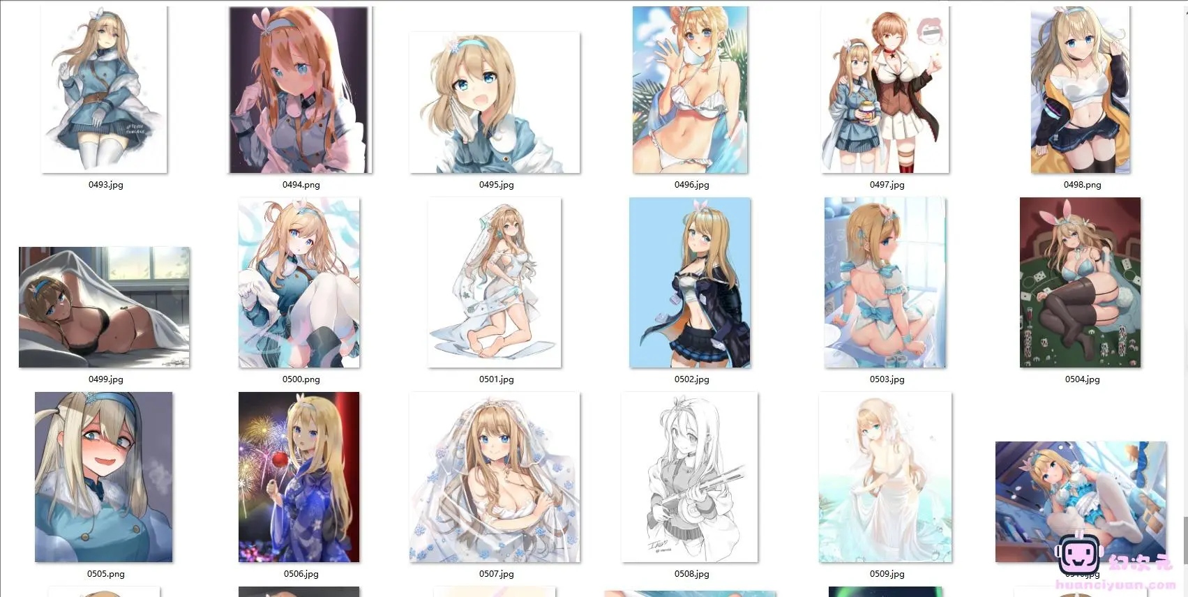 [少女前线]索米KP-31 高清图片CG包[218P]