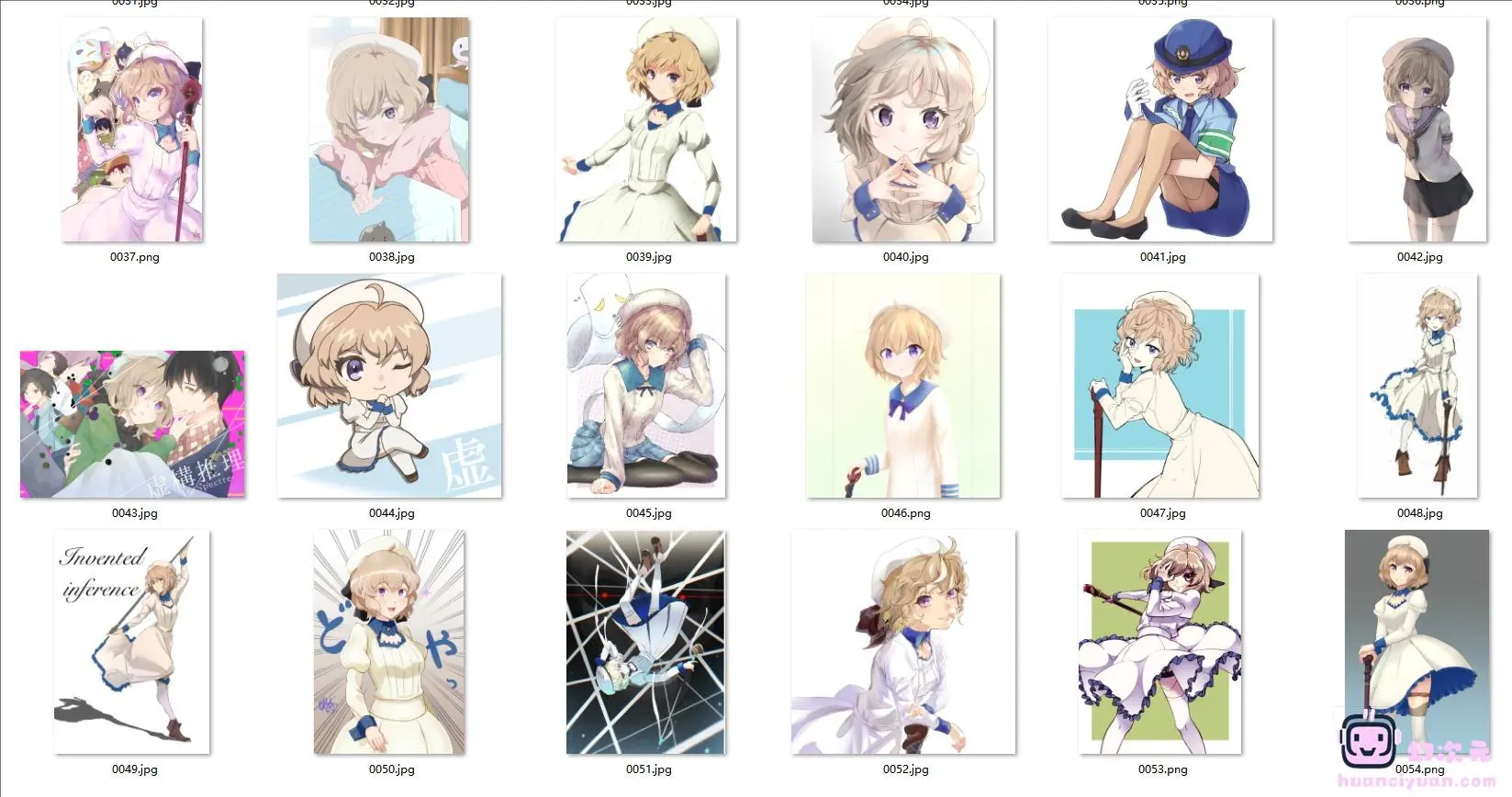 [虚构推理]岩永琴子 高清图片CG包[218P]