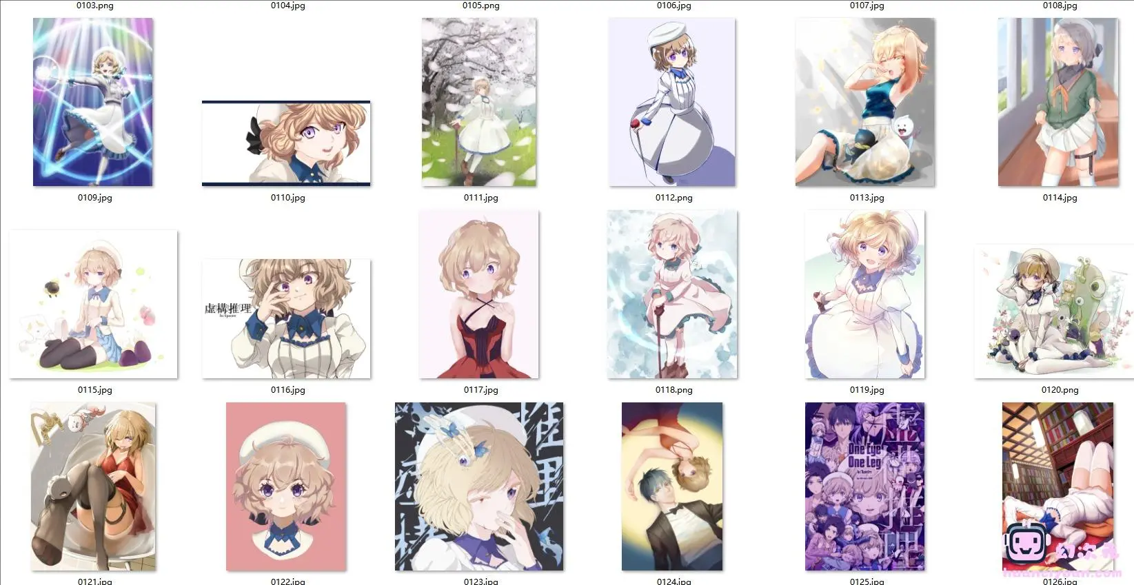 [虚构推理]岩永琴子 高清图片CG包[218P]