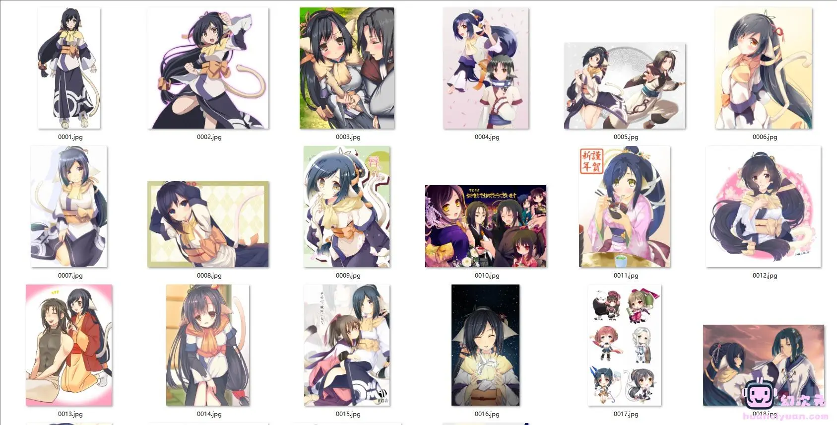 [传颂之物]久远 高清图片CG包[242P]