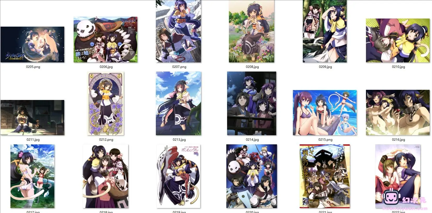 [传颂之物]久远 高清图片CG包[242P]