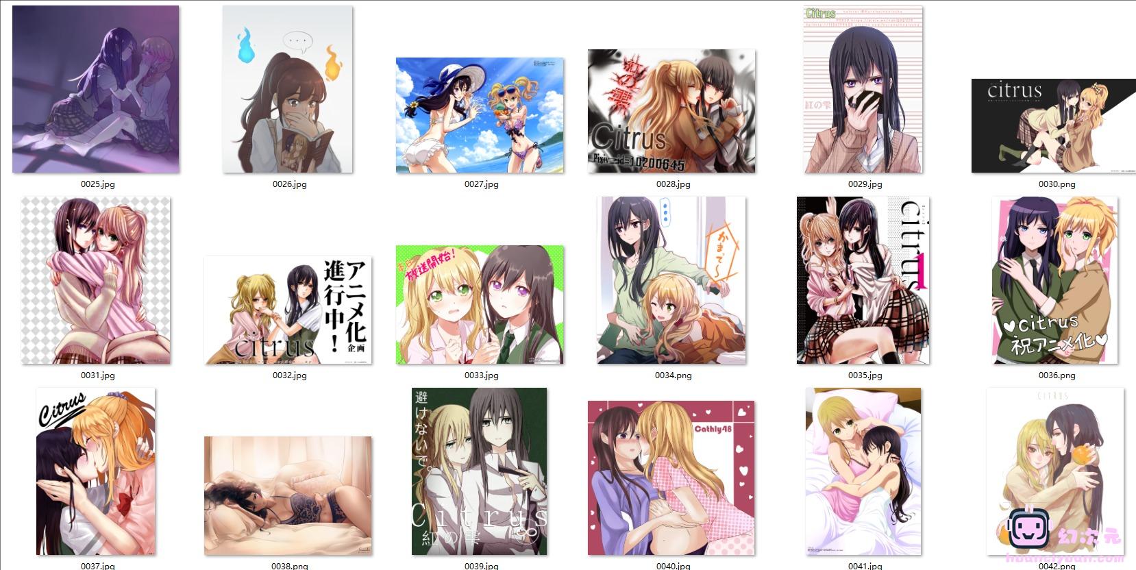 citrus~柑橘味香氣~ 高清图片CG包[410P]