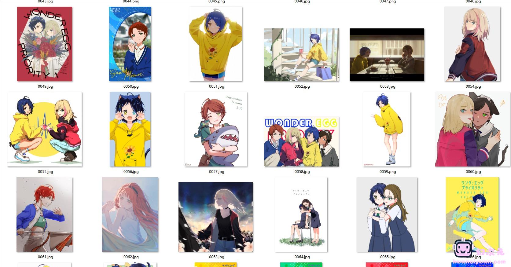 奇蛋物语/大户爱 高清图片CG包[267P]