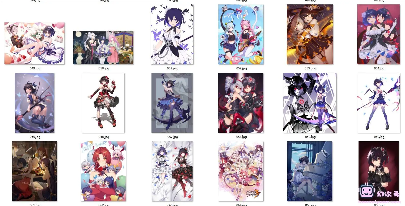 [崩坏3]希儿·芙乐艾 高清图片CG包[372P]