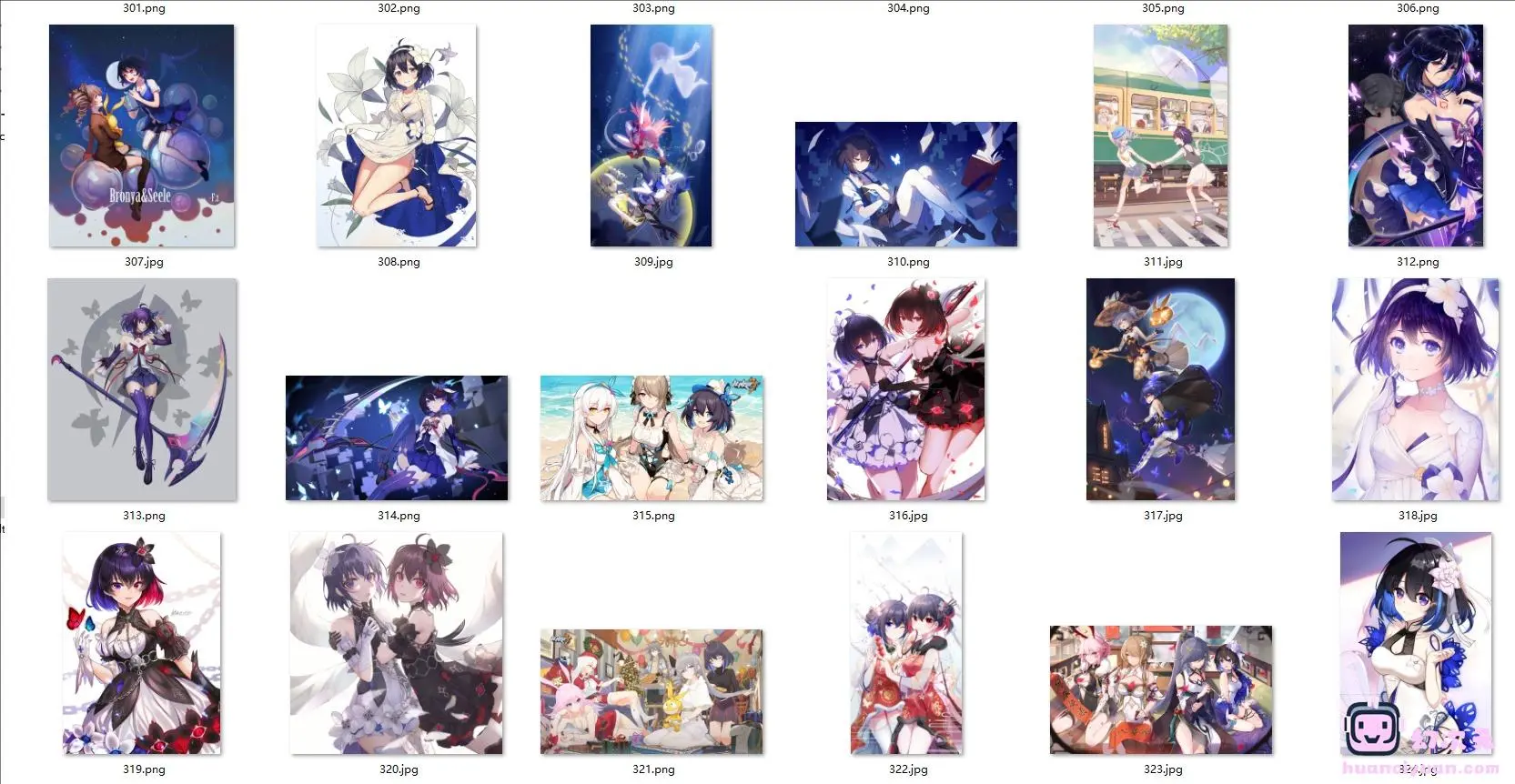 [崩坏3]希儿·芙乐艾 高清图片CG包[372P]