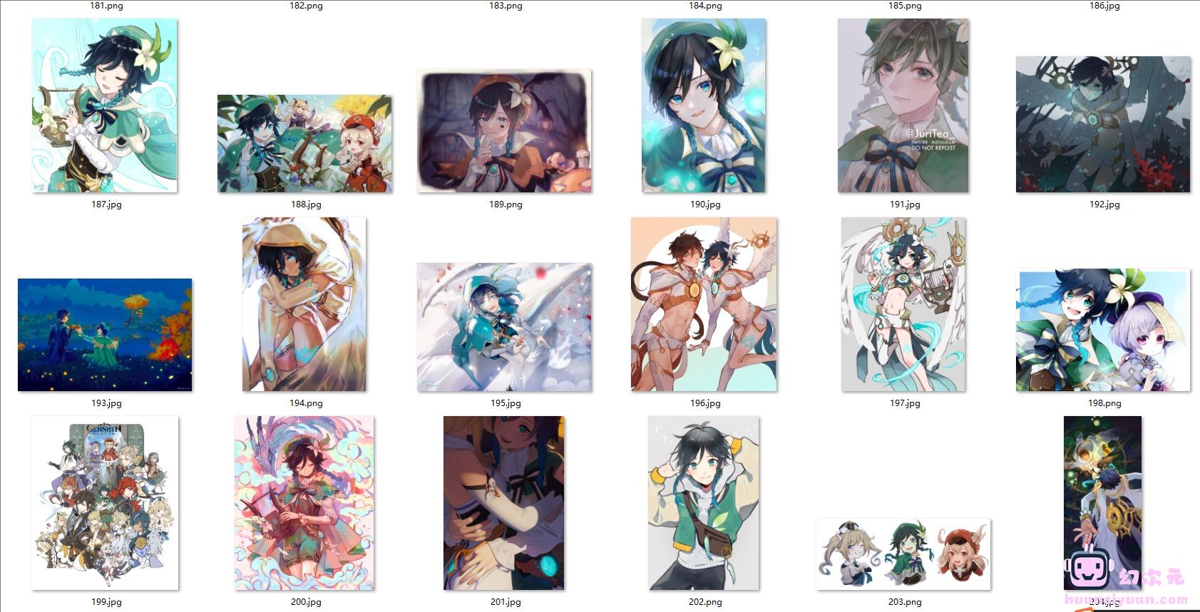 [原神]温迪 高清图片CG包[566P]