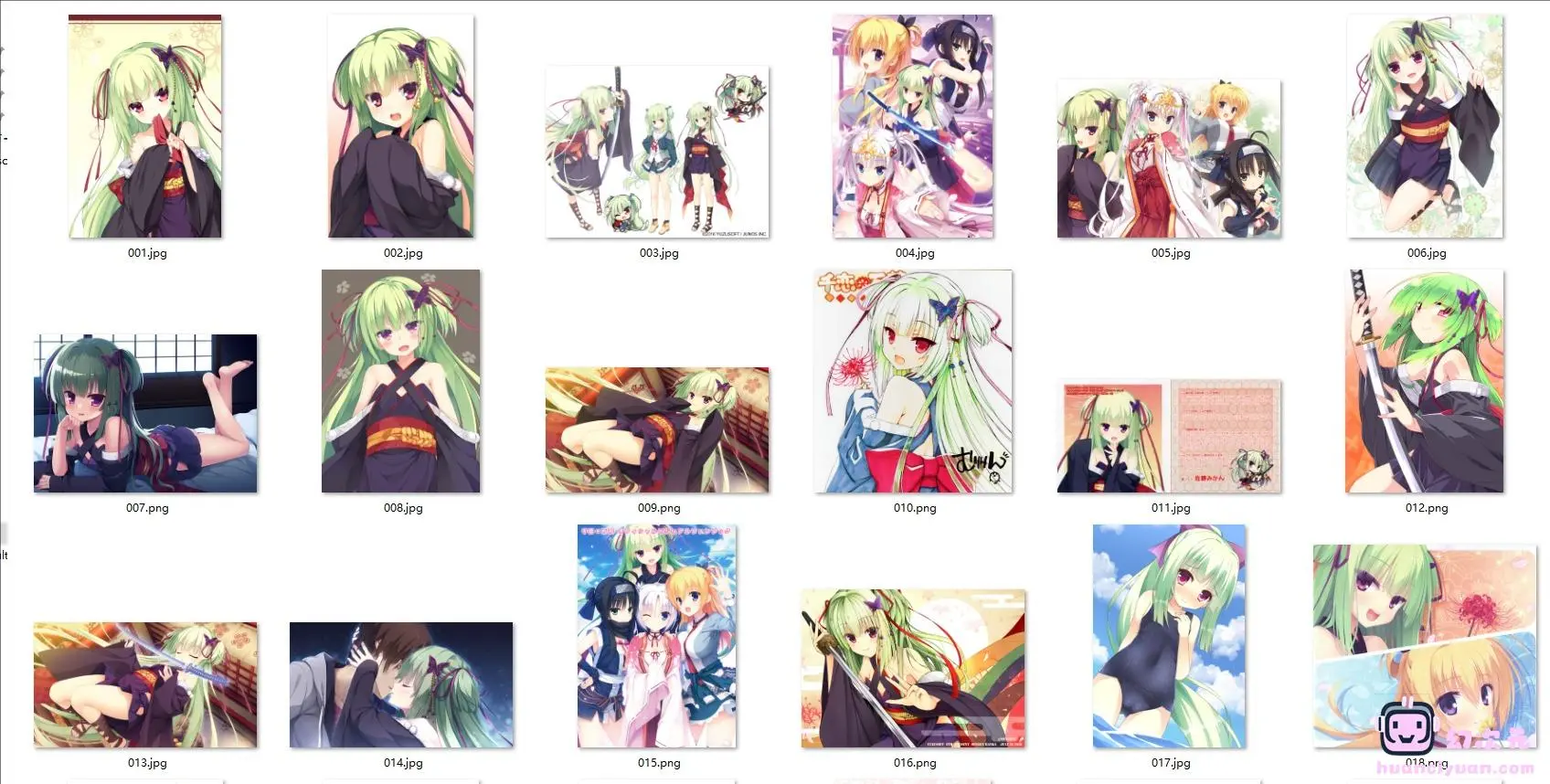 [千恋万花]丛雨 高清图片CG包[111P]