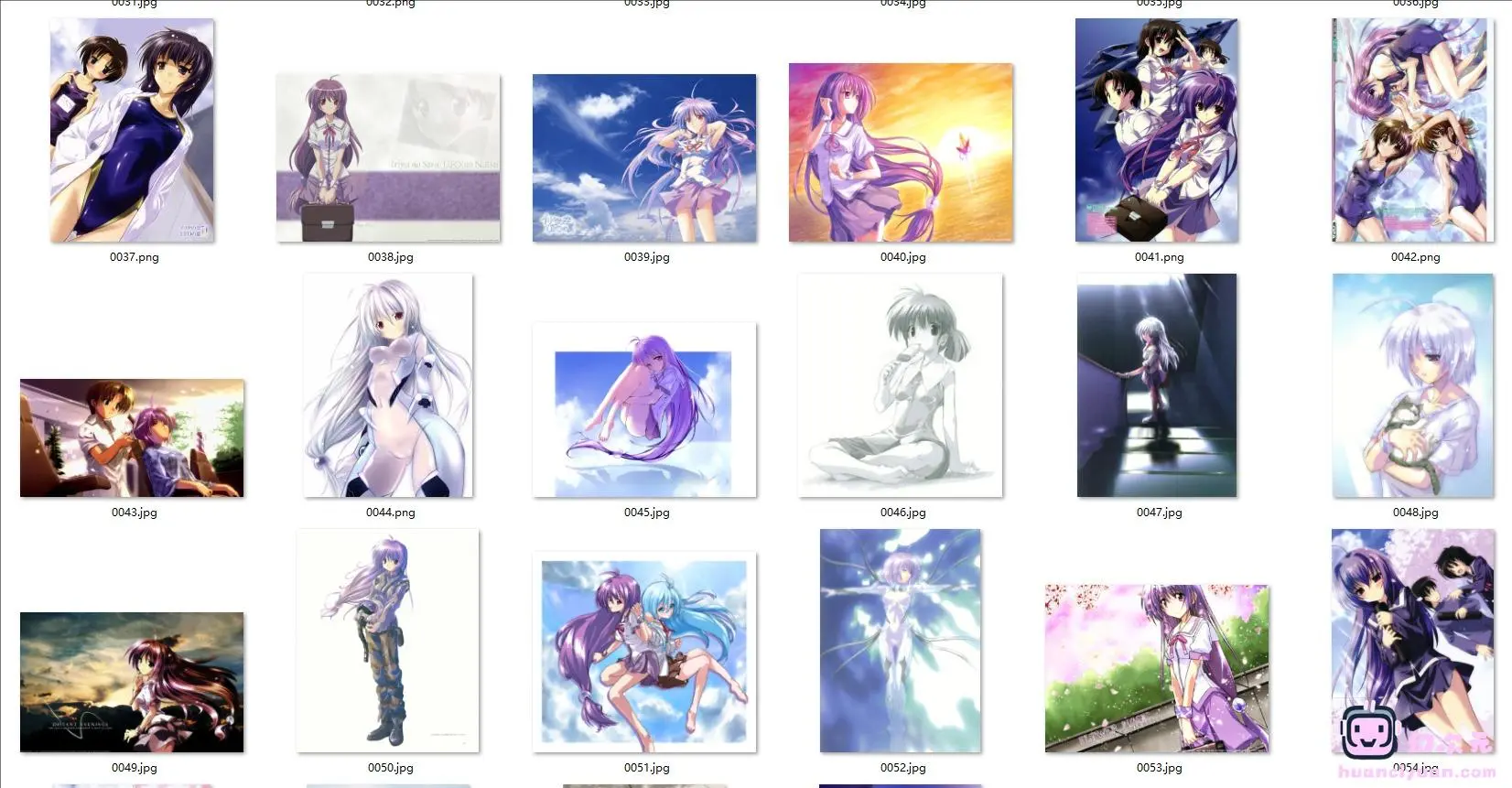 [伊里野的天空UFO的夏天]高清图片CG包[118P]