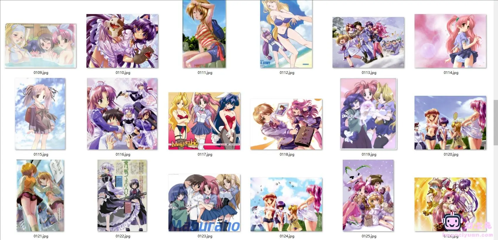 [爱的魔法(まぶらほ)]高清图片CG包[268P]