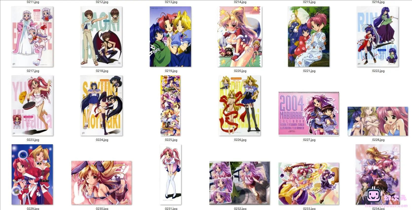 [爱的魔法(まぶらほ)]高清图片CG包[268P]