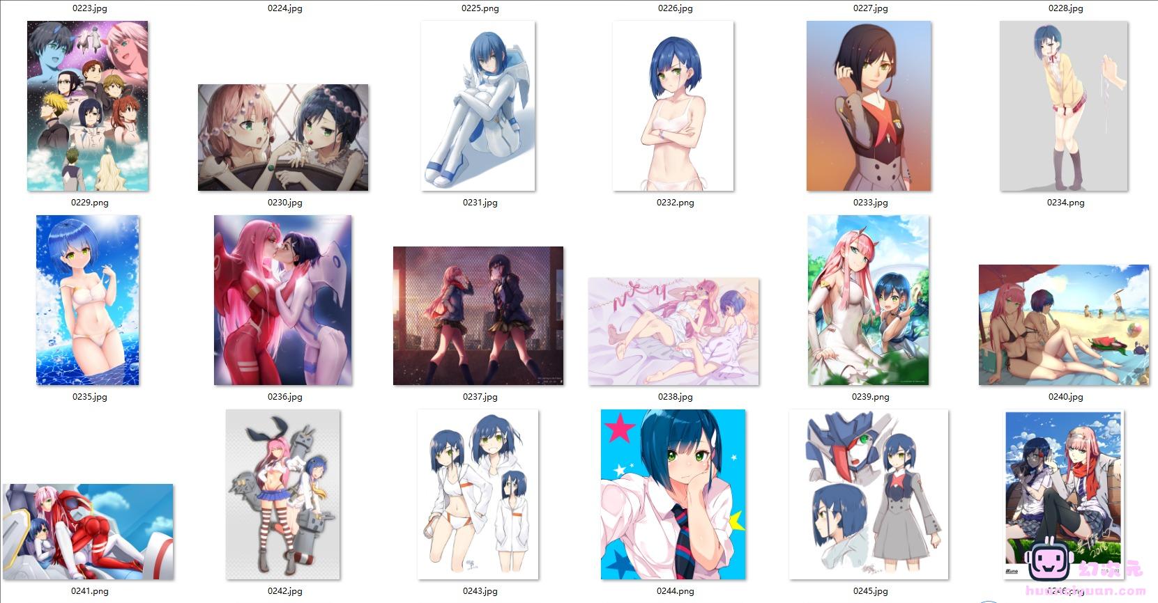 [DARLING in the FRANXX]莓(015) 高清图片CG包[598P]