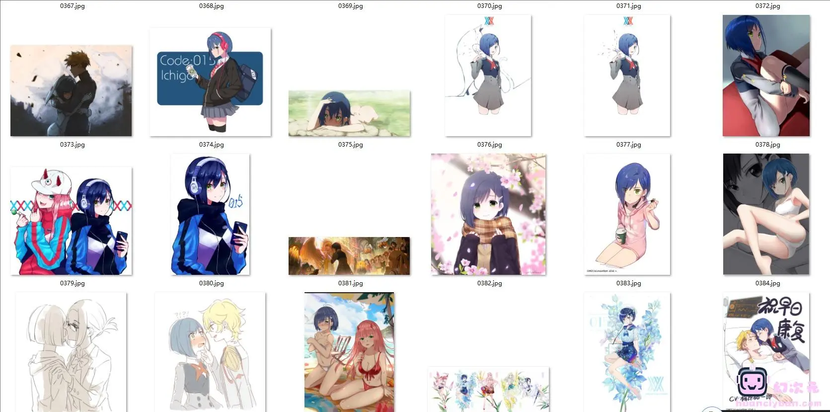 [DARLING in the FRANXX]莓(015) 高清图片CG包[598P]