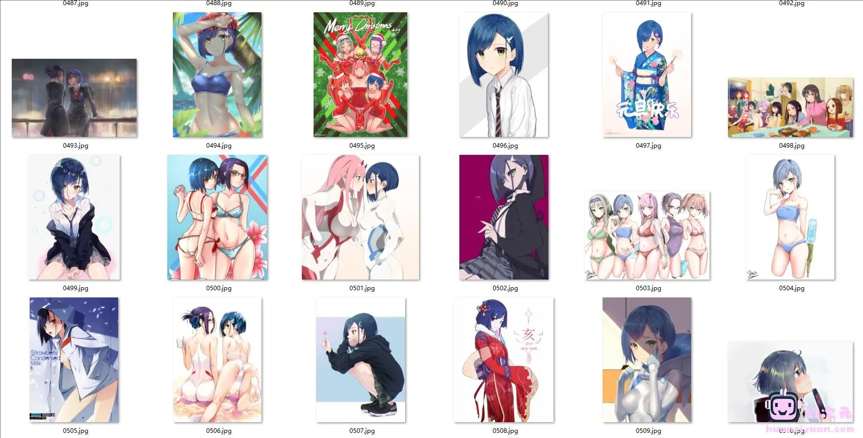 [DARLING in the FRANXX]莓(015) 高清图片CG包[598P]