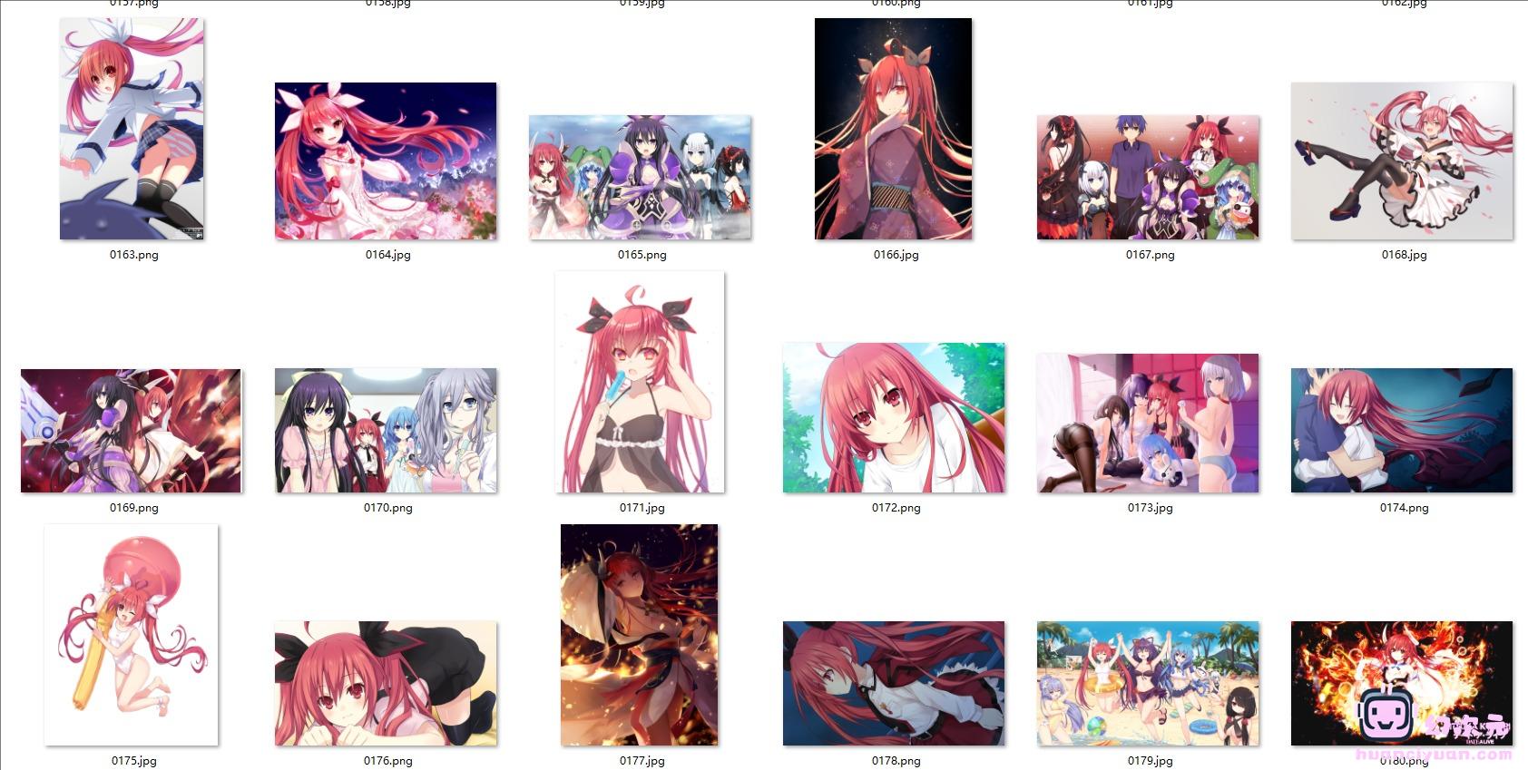 [约会大作战]五河琴里 高清图片CG包[358P]