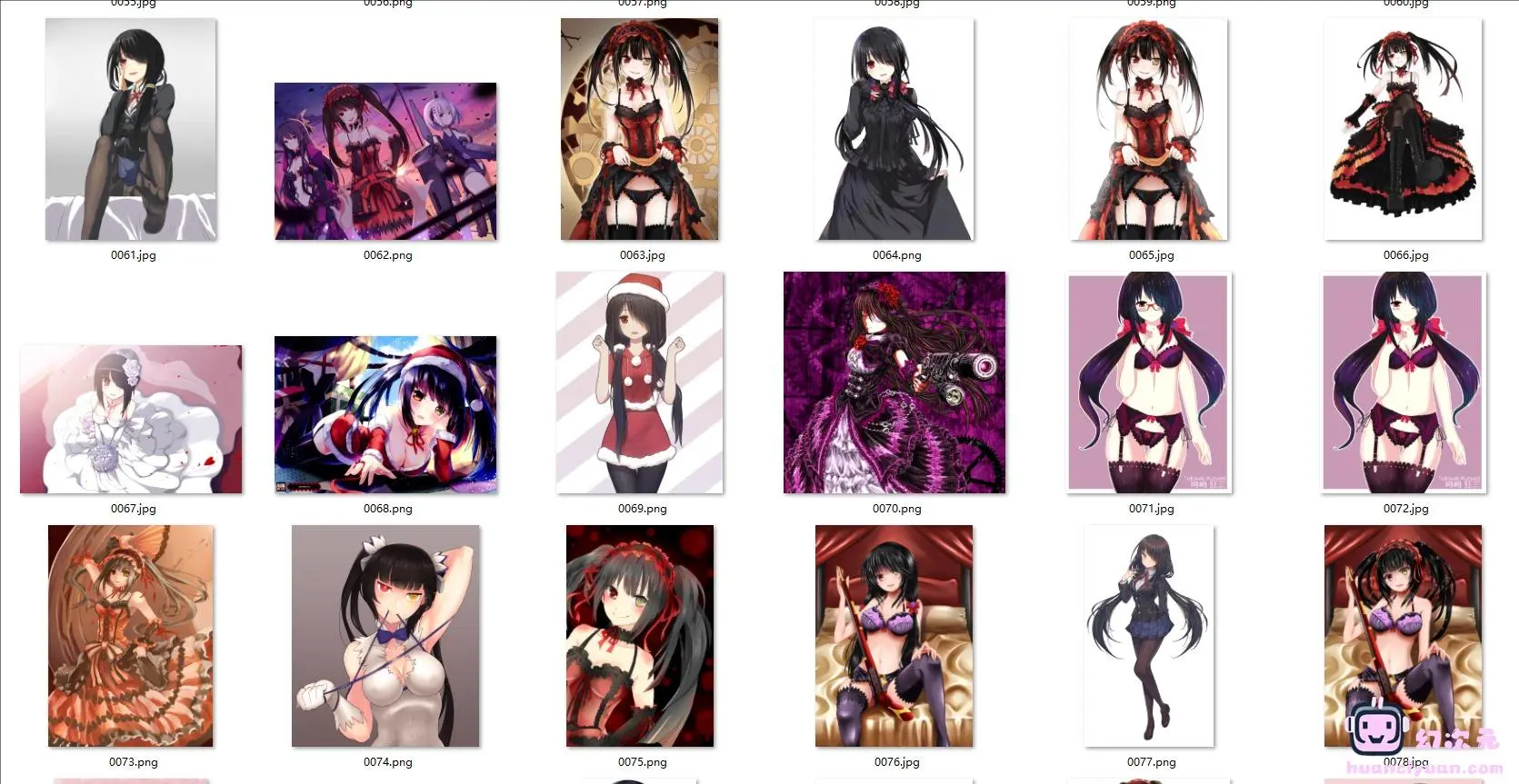 [约会大作战]时崎狂三/梦魇 高清图片CG包[1041P]