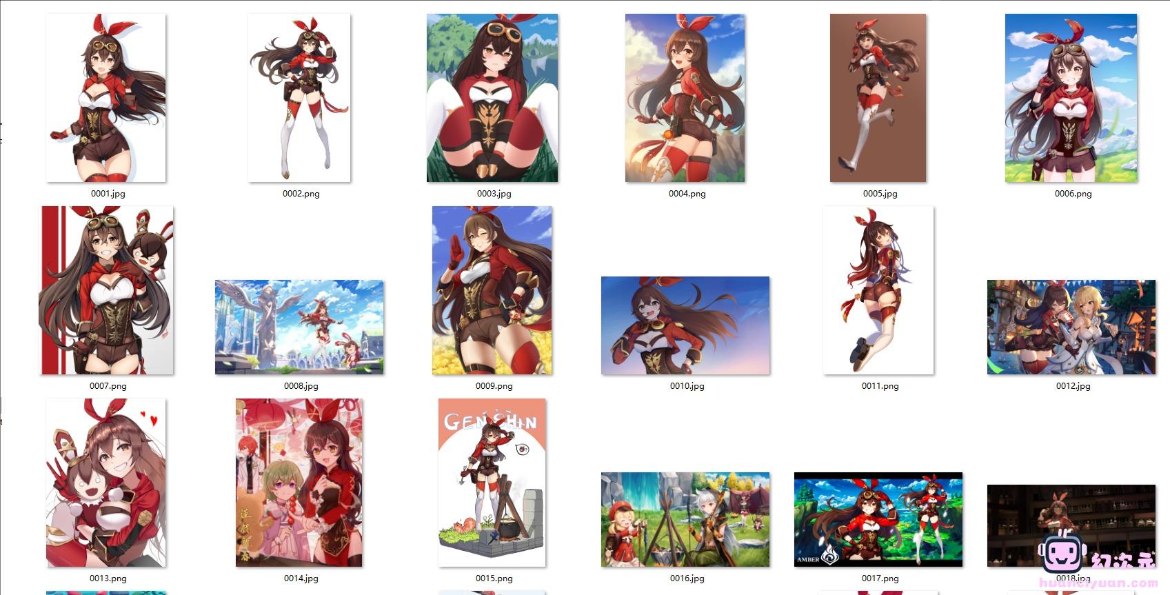 [原神]安柏 高清图片CG包[323P]