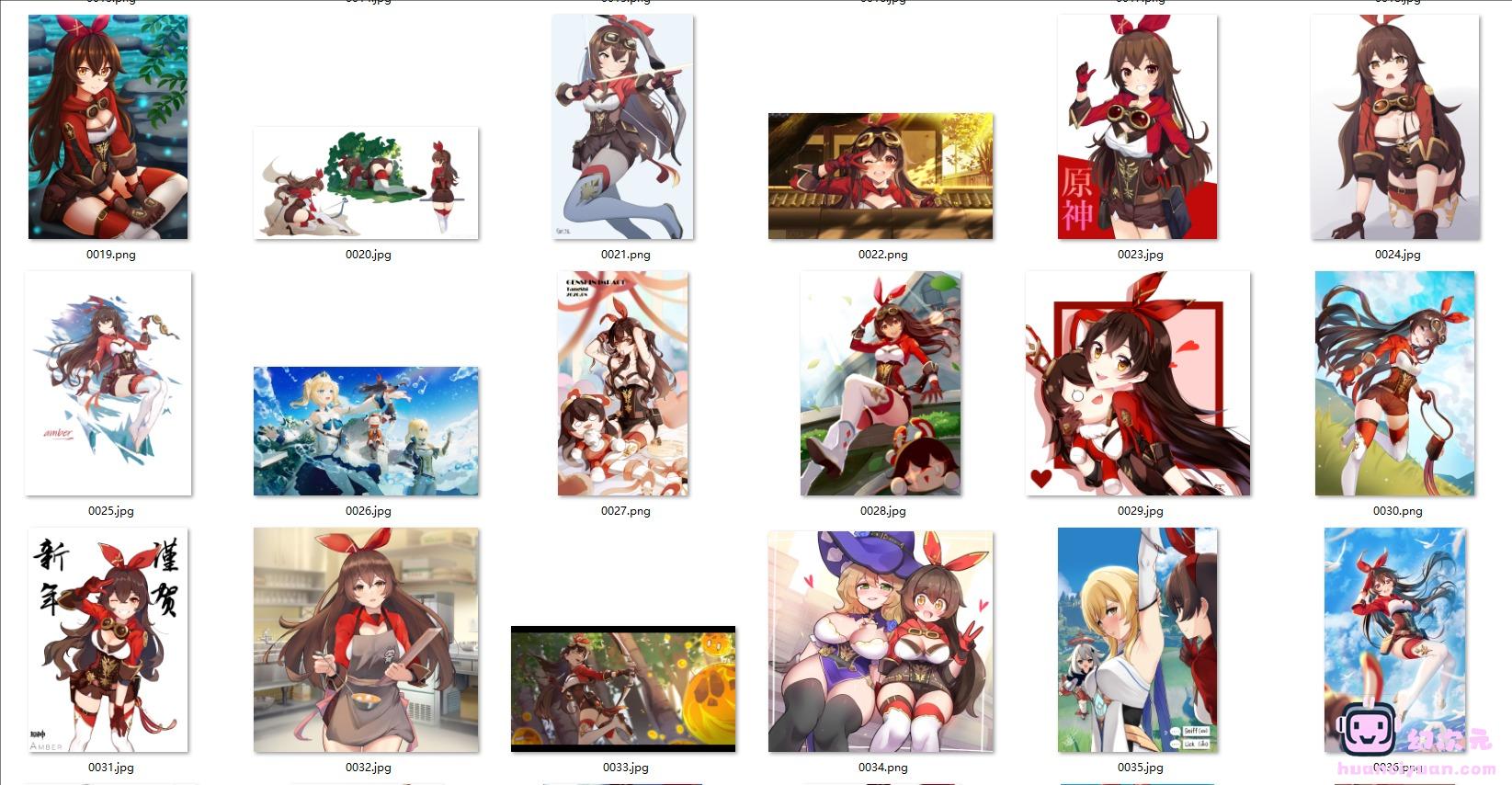 [原神]安柏 高清图片CG包[323P]