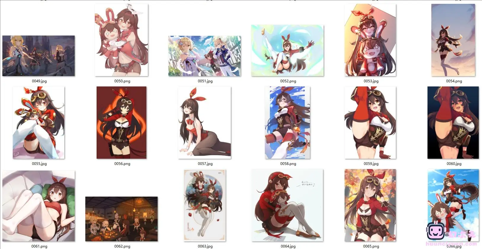 [原神]安柏 高清图片CG包[323P]