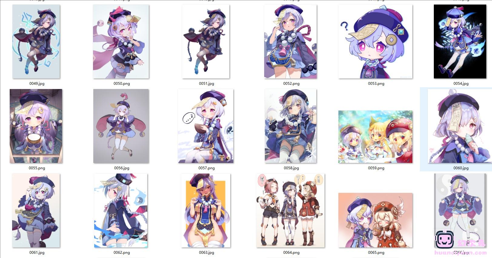 [原神]七七 高清图片CG包[395P]