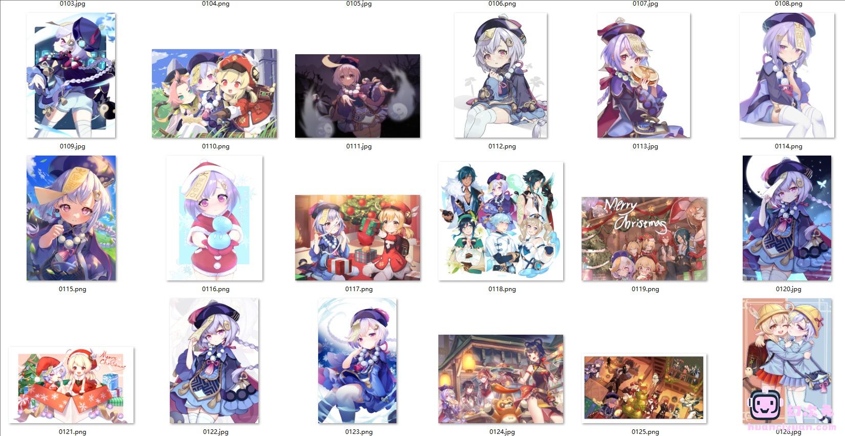 [原神]七七 高清图片CG包[395P]