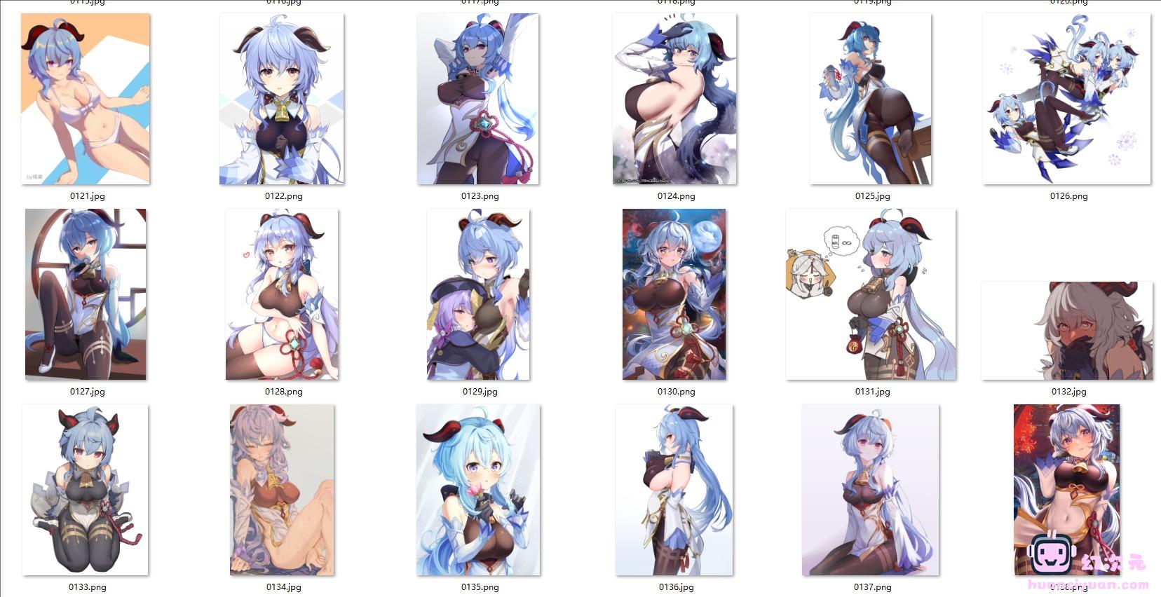 [原神]甘雨 高清图片CG包[795P]