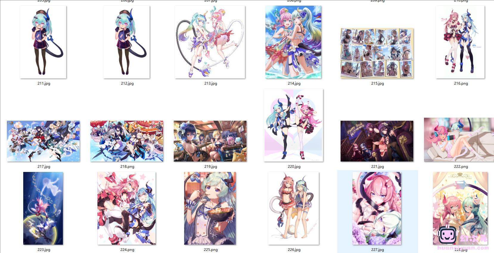 [崩坏3]莉莉娅·阿琳 高清图片CG包[239P]