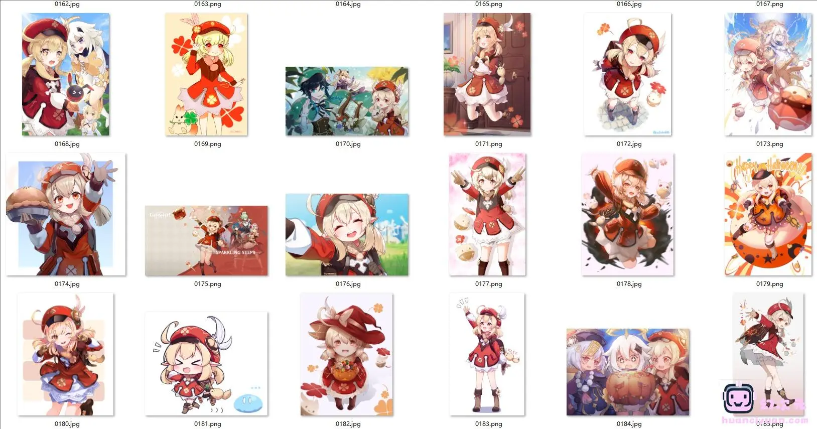 [原神]可莉 高清图片CG包[248P]