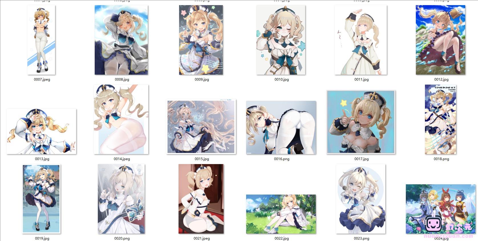 [原神]芭芭拉 高清图片CG包[243P]