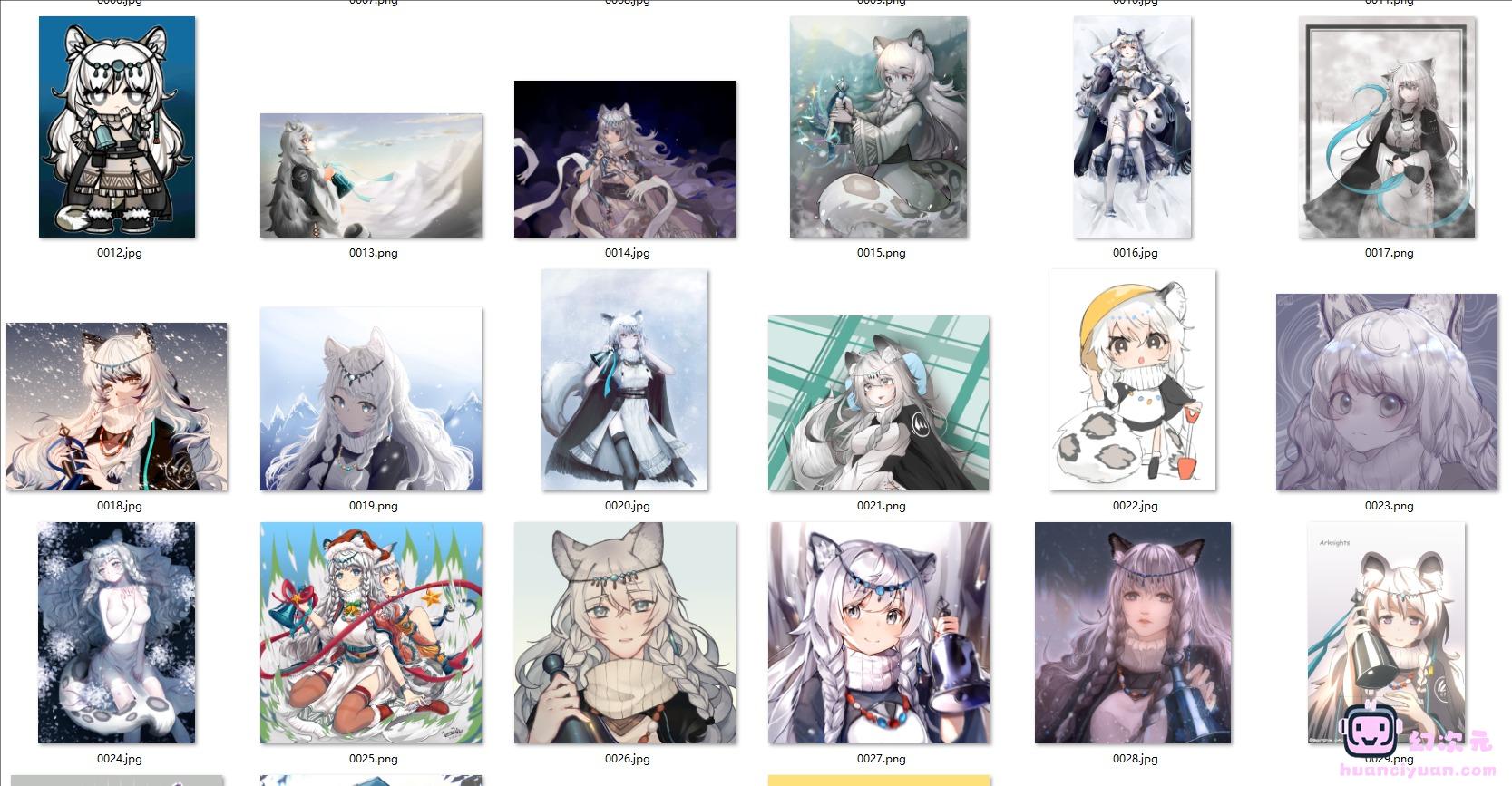 [明日方舟]初雪 高清图片CG包[802P]