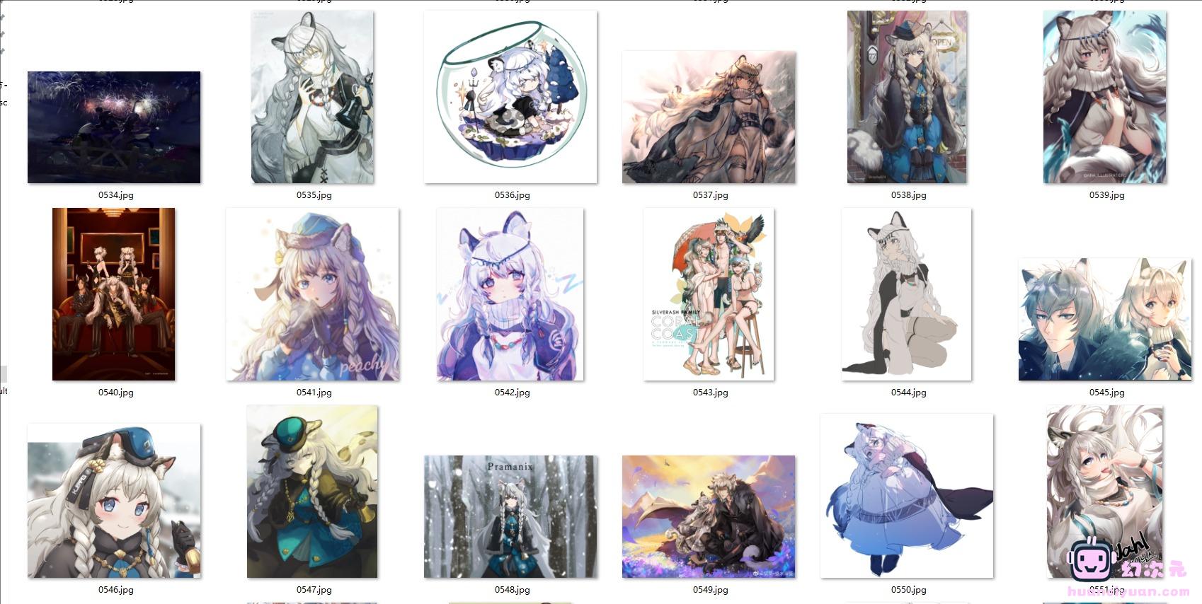 [明日方舟]初雪 高清图片CG包[802P]