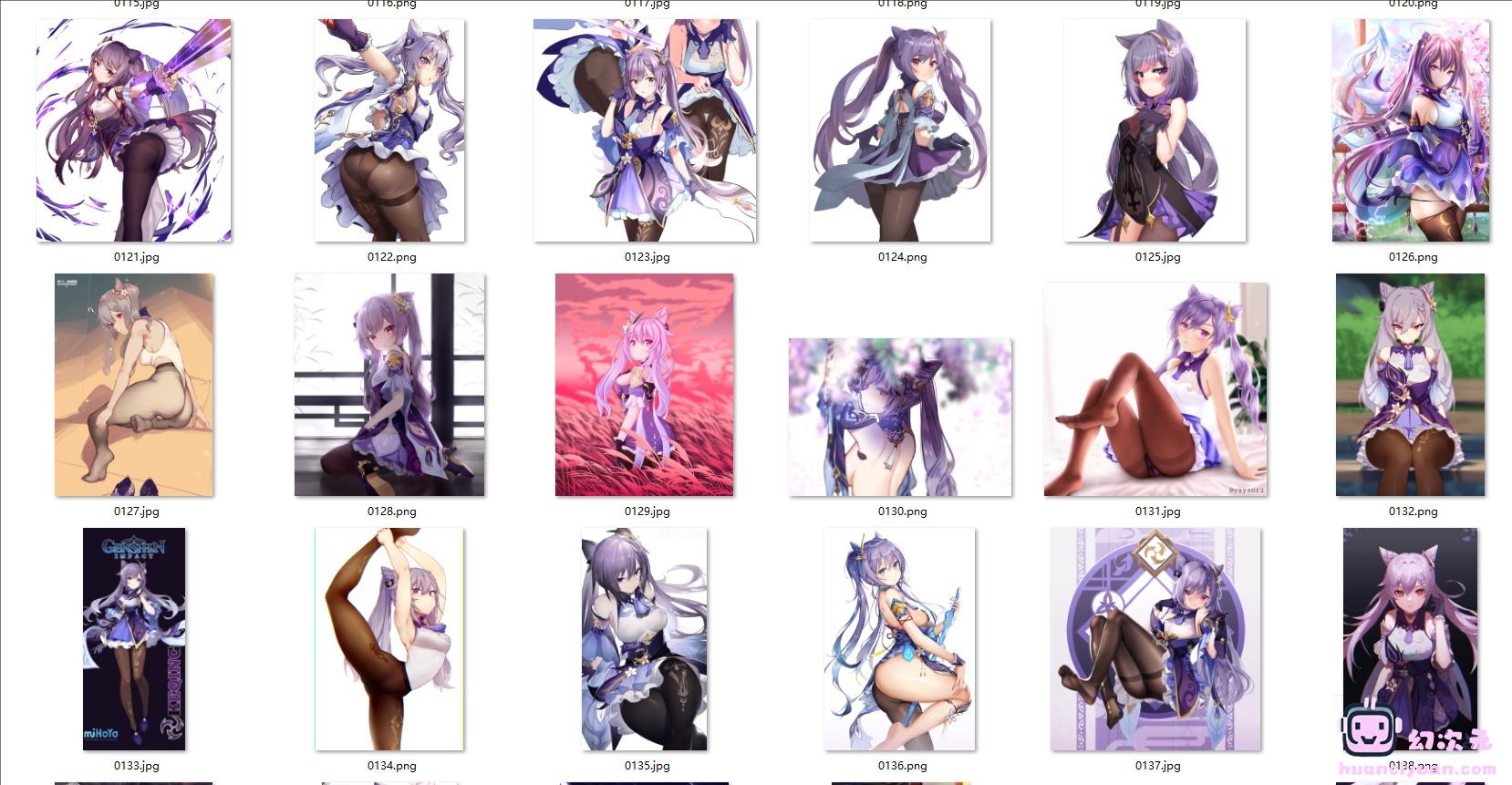 [原神]刻晴 高清图片CG包[267P]