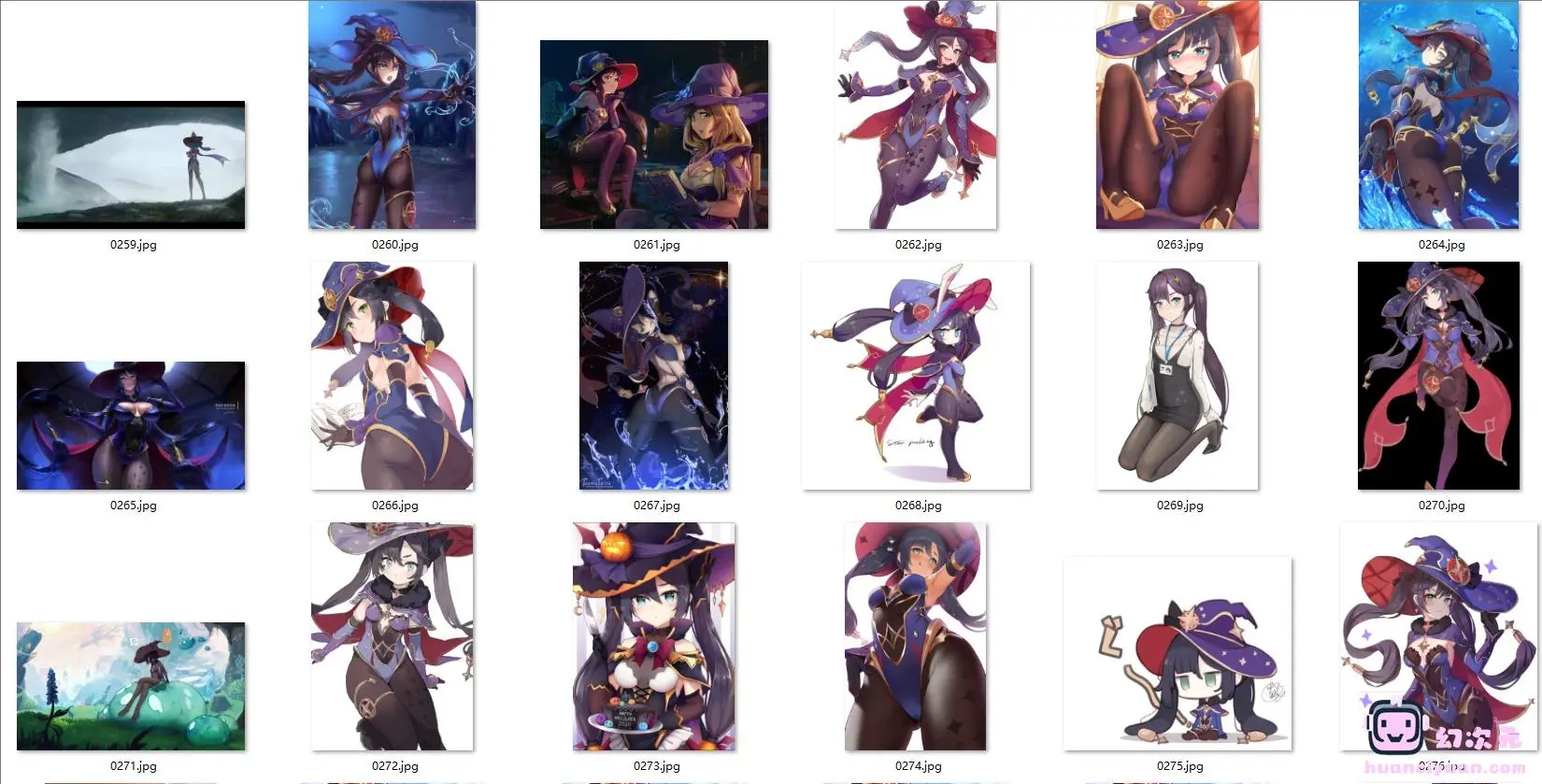 [原神]莫娜 高清图片CG包[340P]