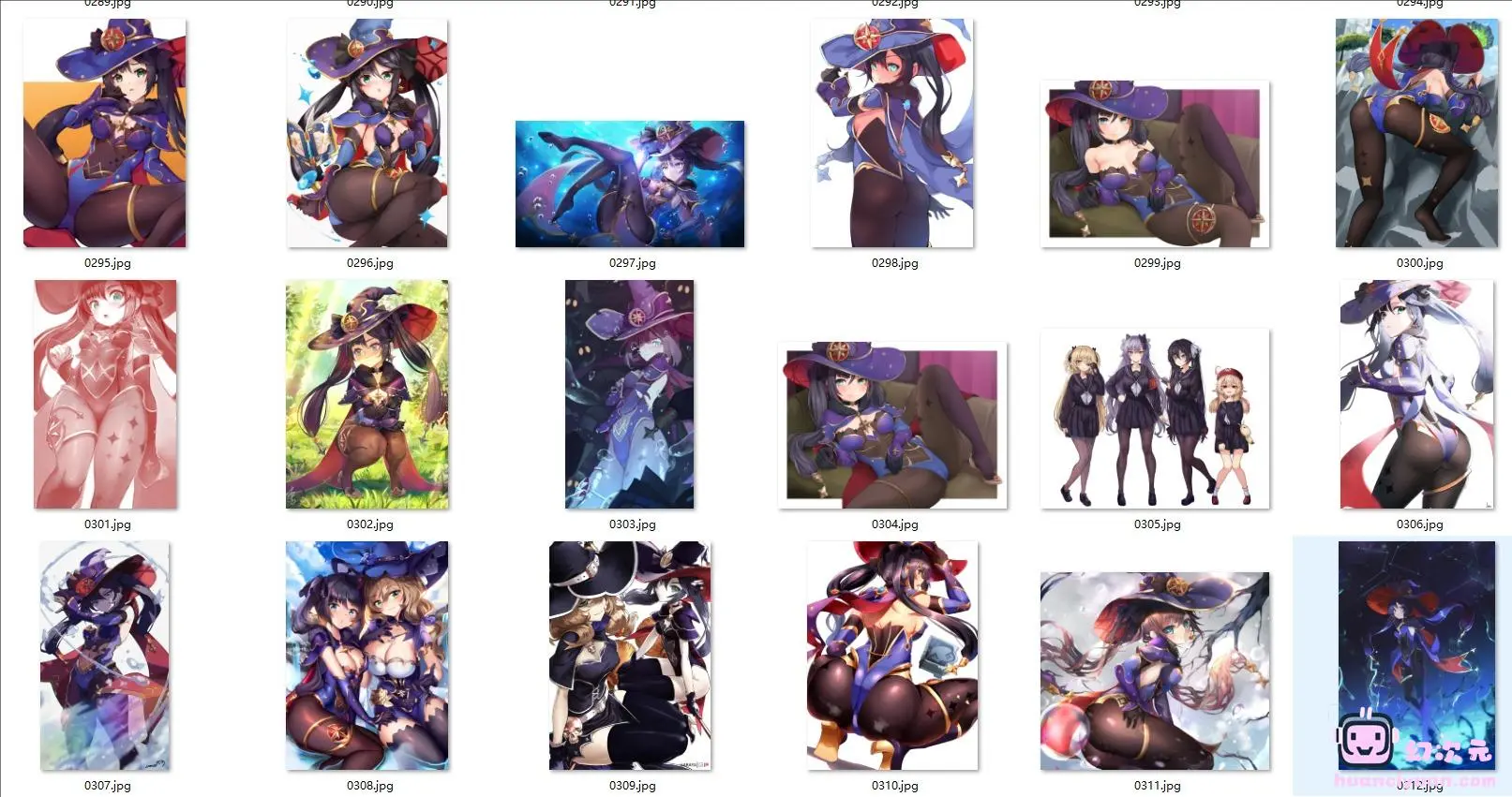 [原神]莫娜 高清图片CG包[340P]