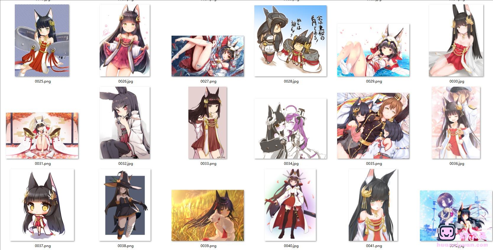 [会员][碧蓝航线]长门 高清图片CG包[324P]