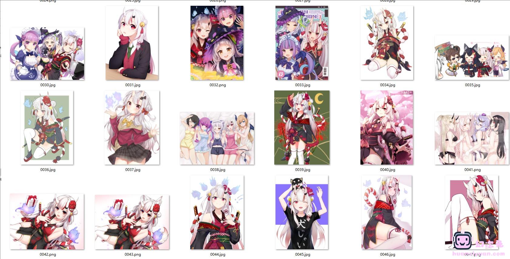 [Vtuber]百鬼绫目/狗狗 高清图片CG包[476P]