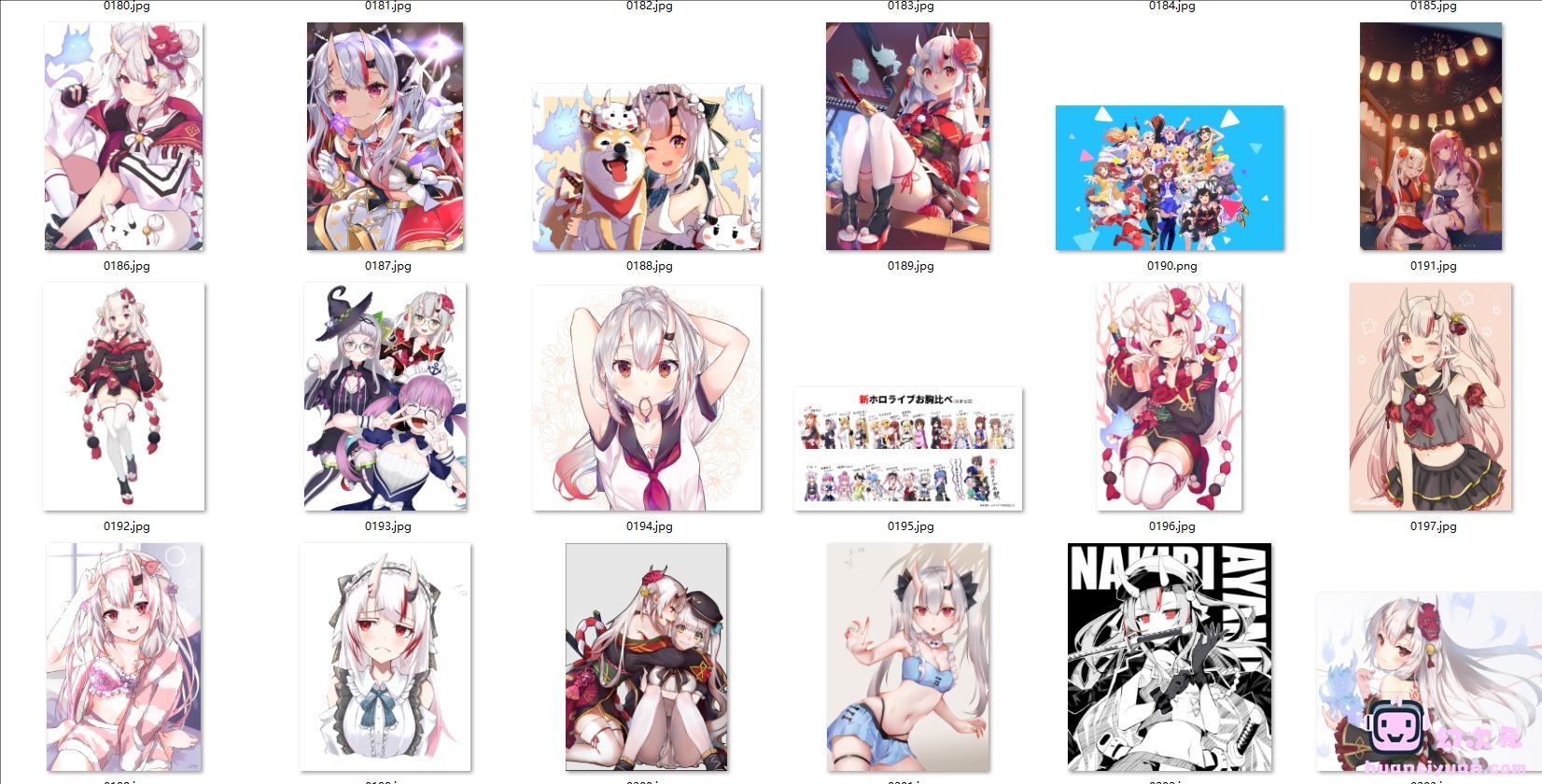 [Vtuber]百鬼绫目/狗狗 高清图片CG包[476P]