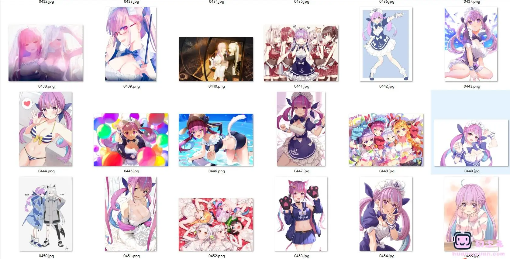 [Vtuber]凑阿库娅/阿夸 高清图片CG包[1309P]