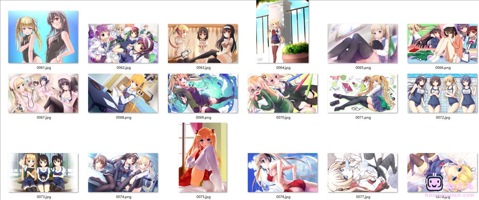 [路人女主的养成方法]英梨梨 高清图片CG包[615P]