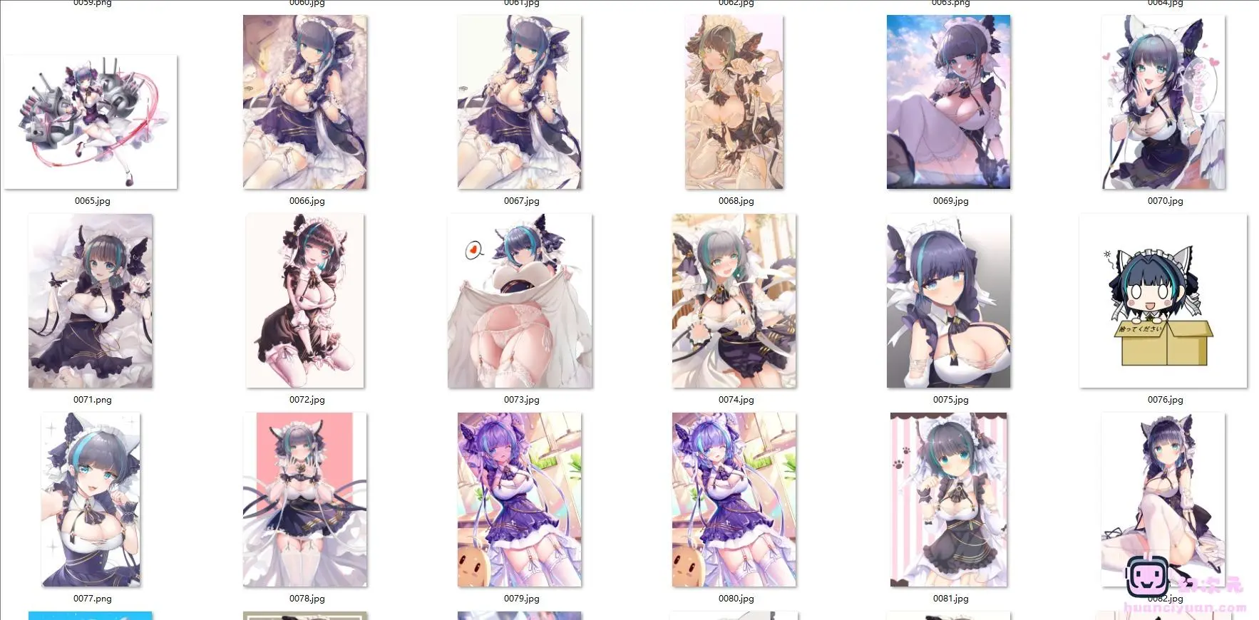 [碧蓝航线]柴郡 高清图片CG包[169P]